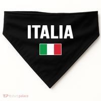 Italy Italian Flag Italia Souvenir USA-Made Doggie Bandana thumb 0