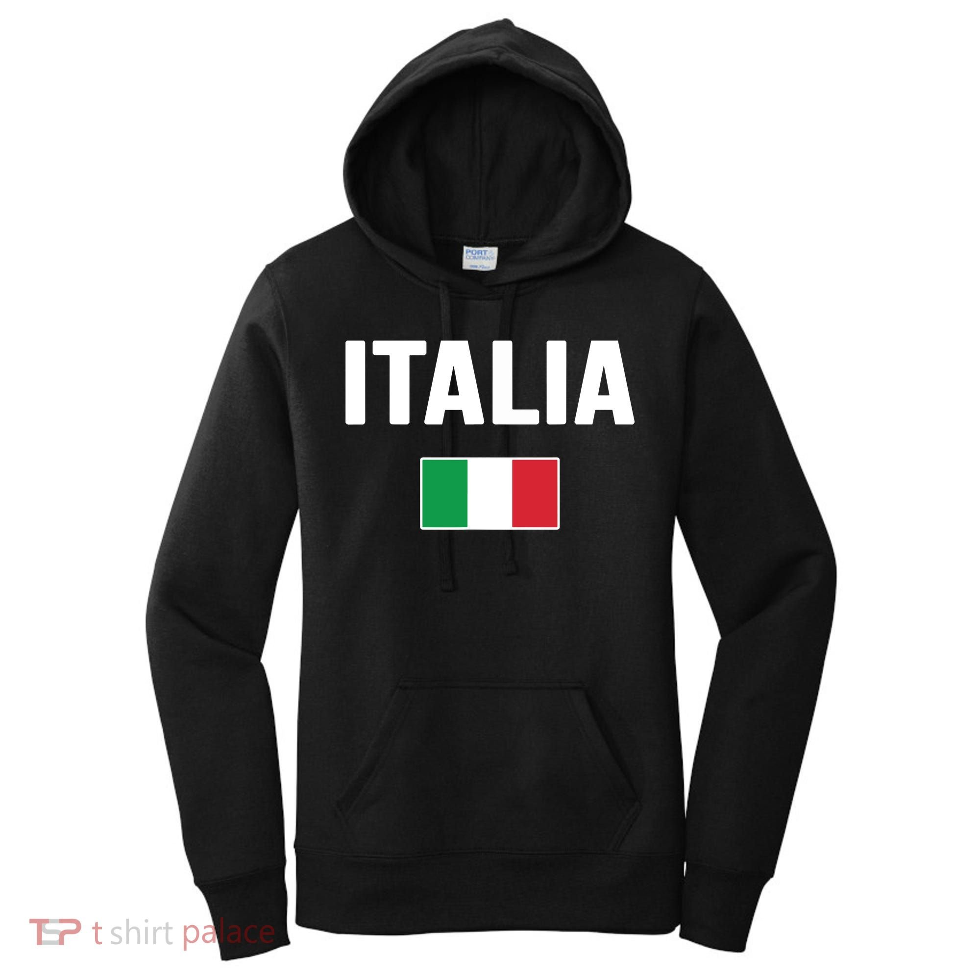 Italy Italian Flag Italia Souvenir Women's Hoodie