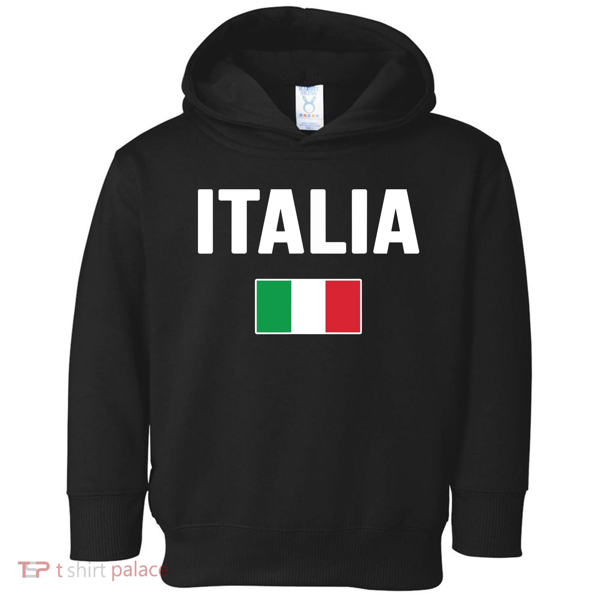 Italy Italian Flag Italia Souvenir Toddler Hoodie