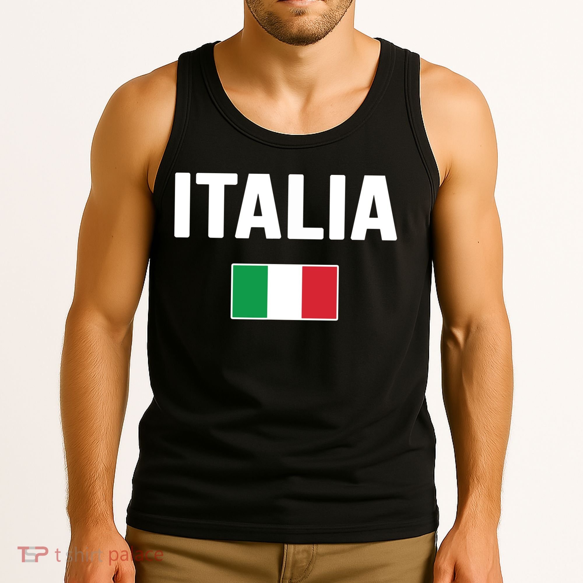 Italy Italian Flag Italia Souvenir Tank Top