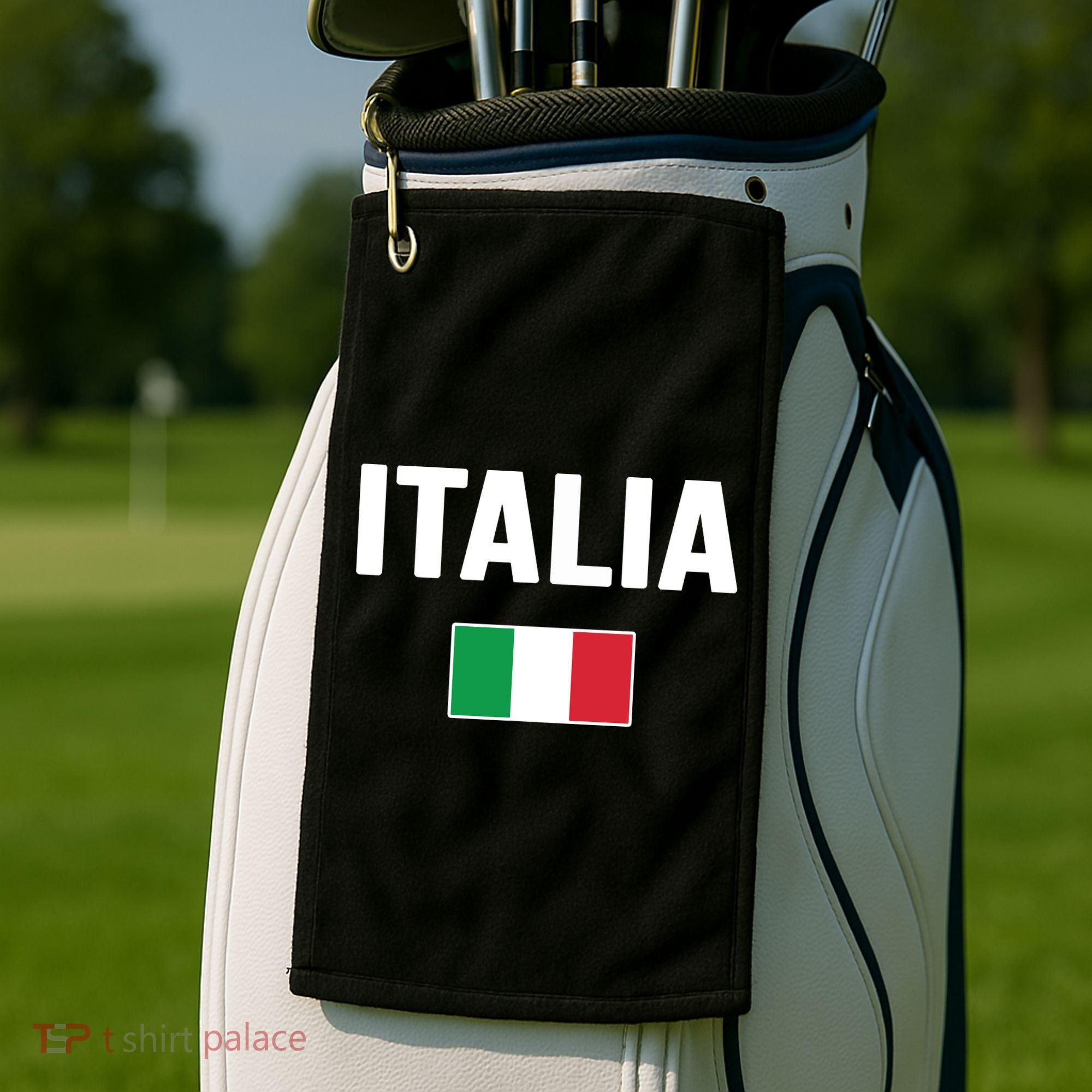 Italy Italian Flag Italia Souvenir Golf Towel