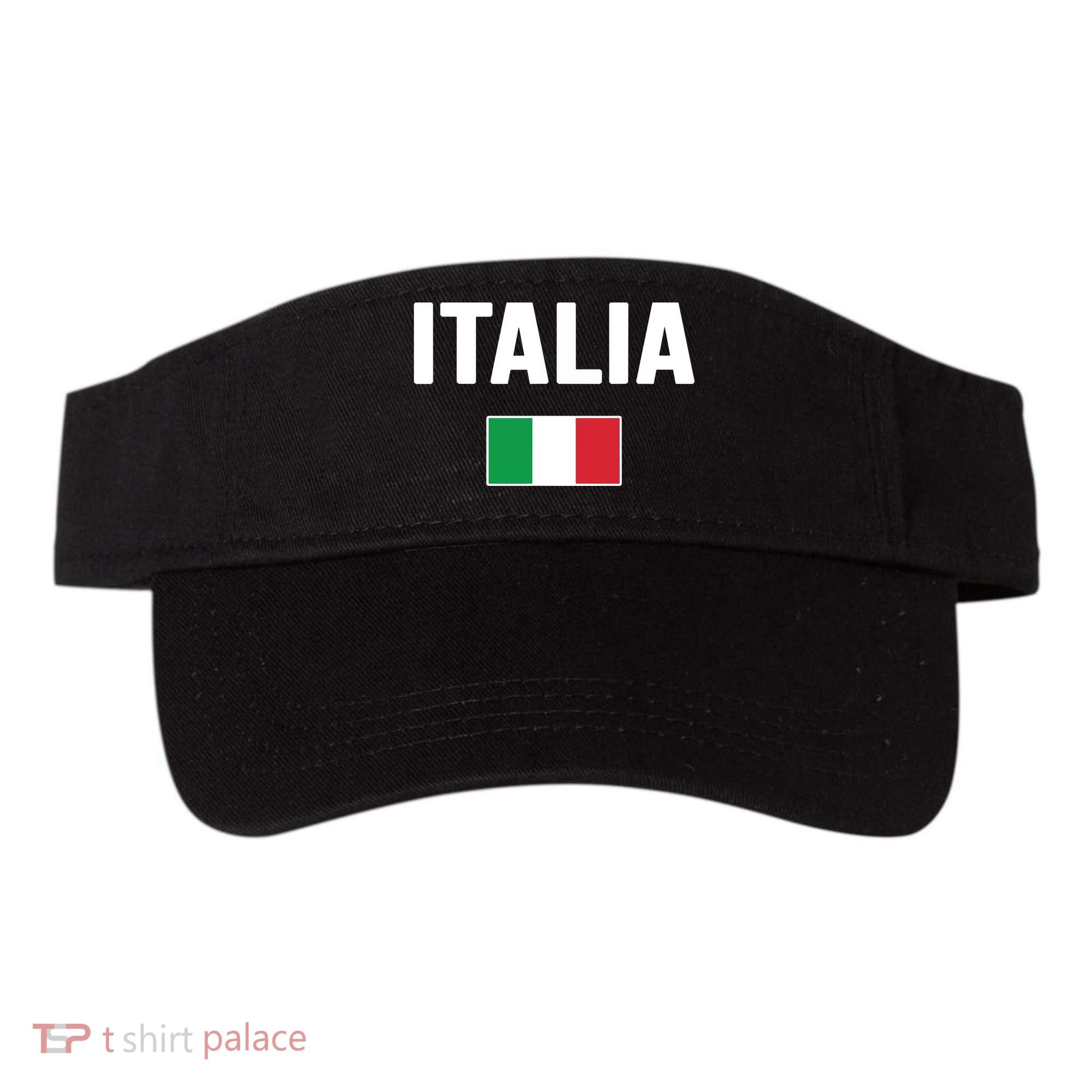 Italy Italian Flag Italia Souvenir Visor