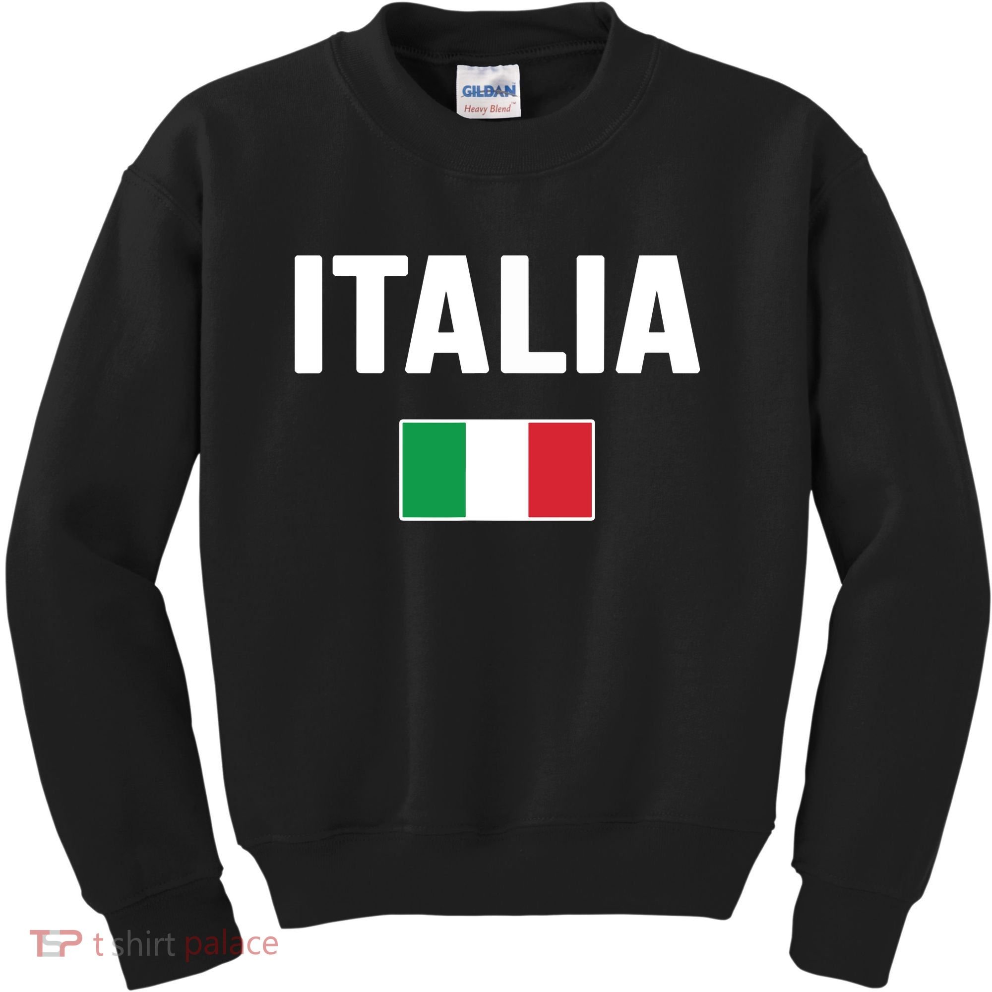 Italy Italian Flag Italia Souvenir Kids Sweatshirt