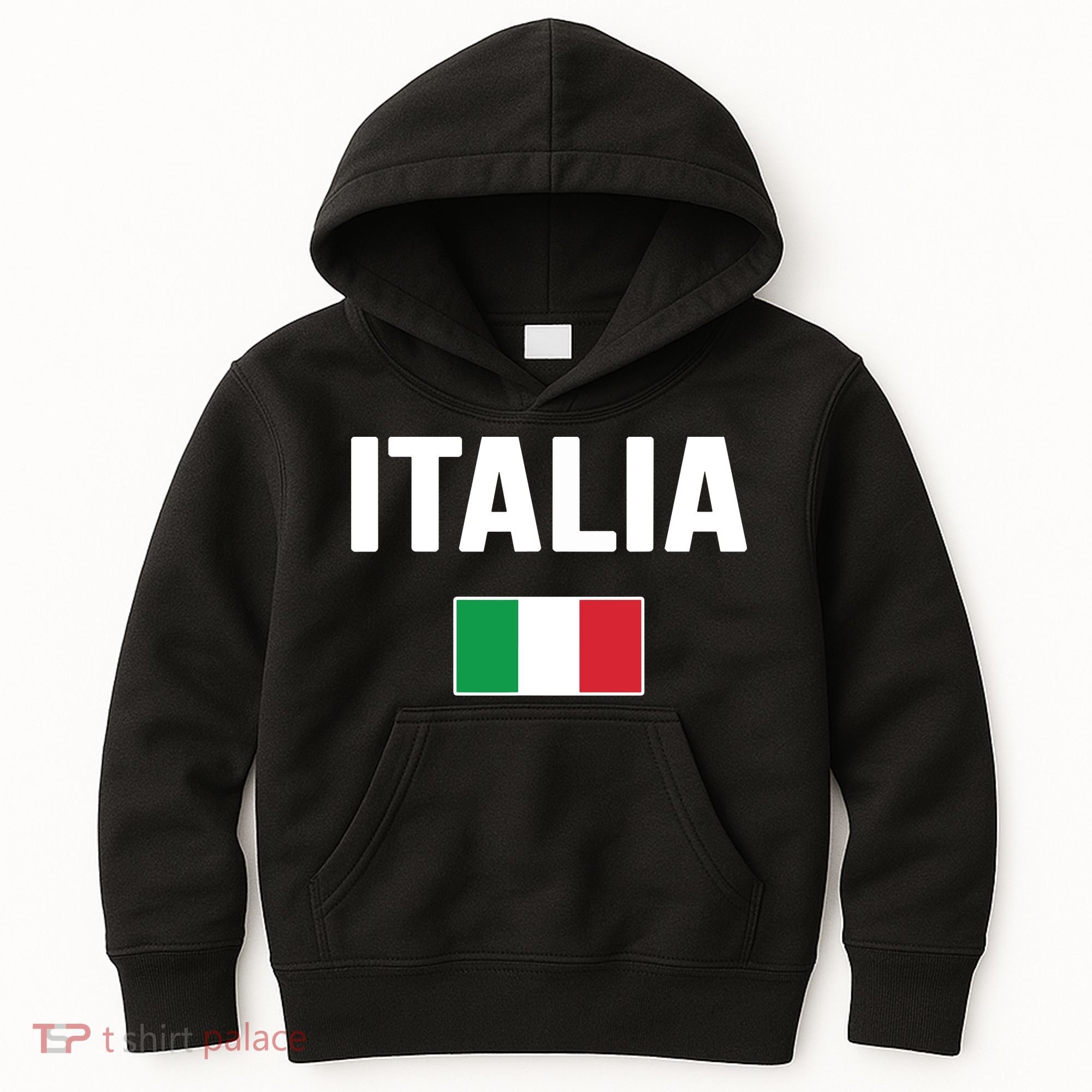 Italy Italian Flag Italia Souvenir Kids Hoodie
