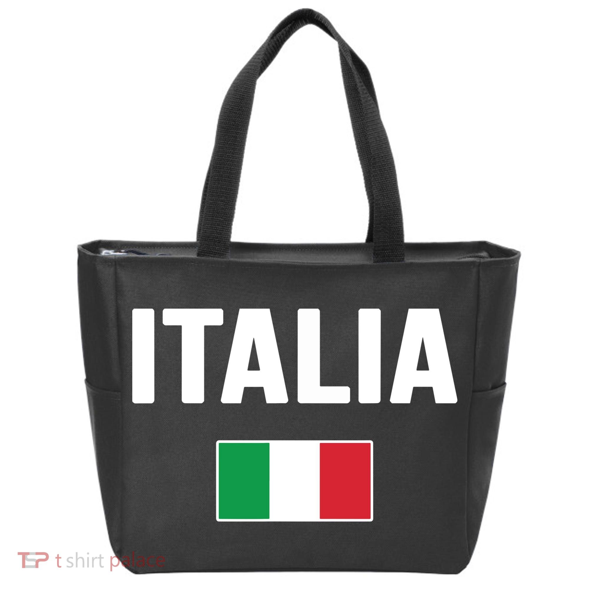 Italy Italian Flag Italia Souvenir Tote Bag
