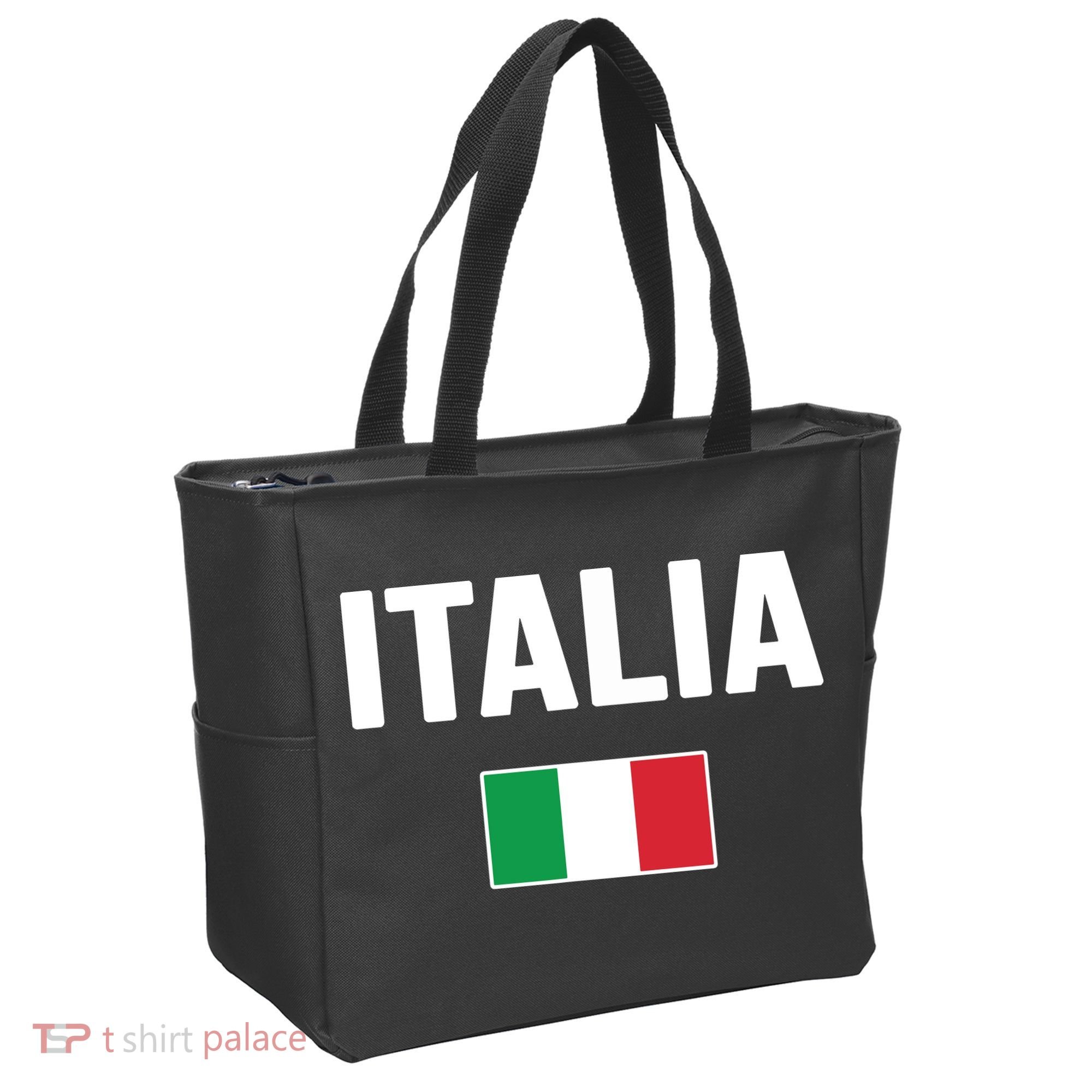 Italy Italian Flag Italia Souvenir Tote Bag