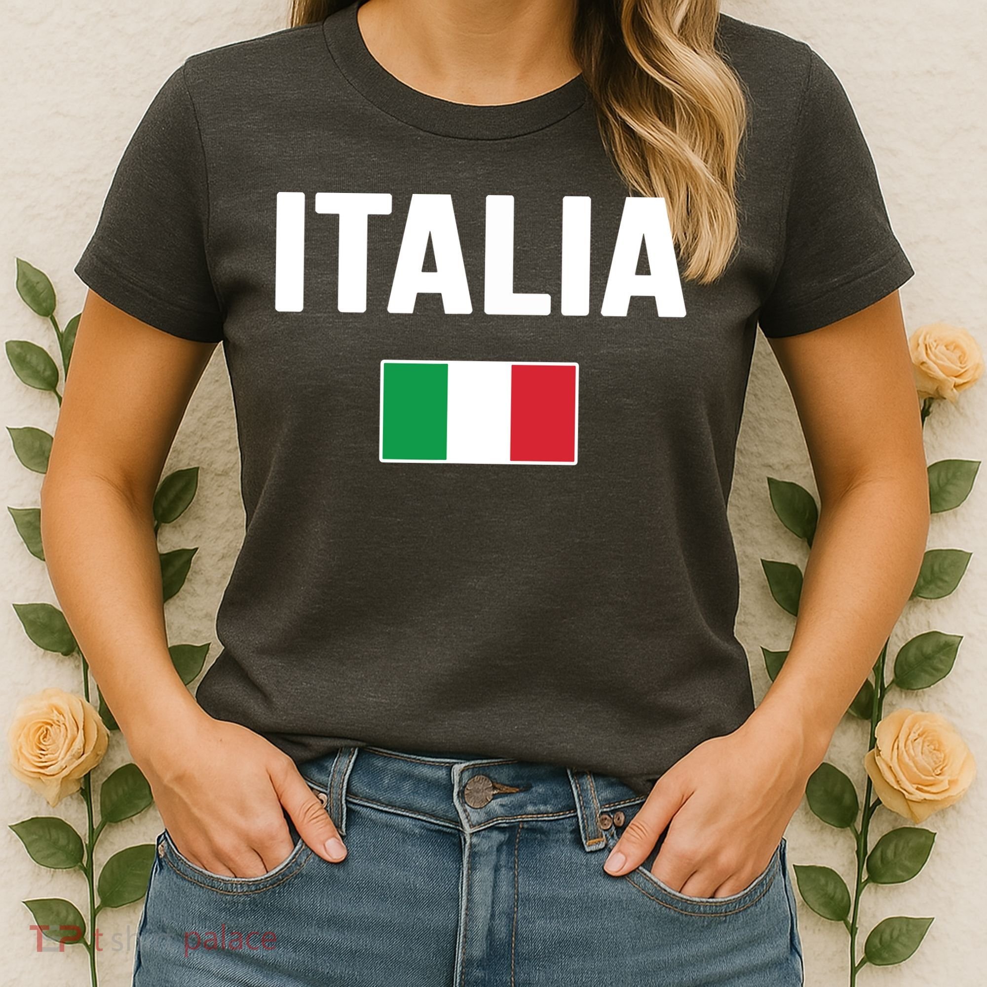 Italy Italian Flag Italia Souvenir Women's T-Shirt