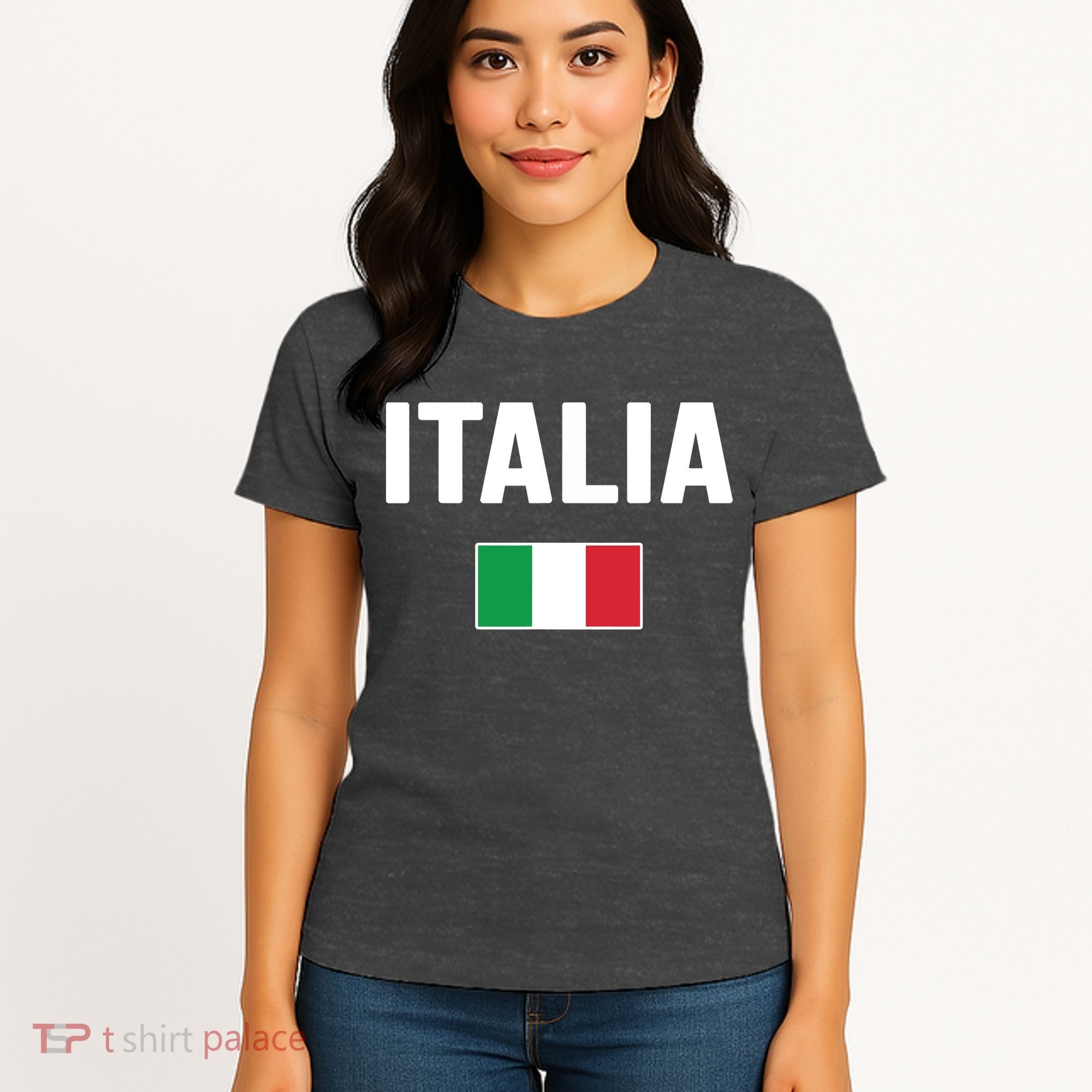 Italy Italian Flag Italia Souvenir Women's T-Shirt