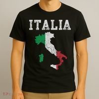 Italia Italy Flag Map Italian Italiano Family TShirt T-Shirt thumb 3