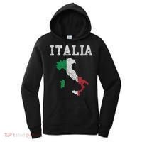 Italia Italy Flag Map Italian Italiano Family TShirt Women's Hoodie thumb 0