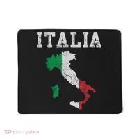 Italia Italy Flag Map Italian Italiano Family TShirt Mousepad thumb 0