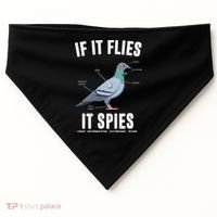 If It Flies It Spies Bionic Information Recording Drone USA-Made Doggie Bandana thumb 0