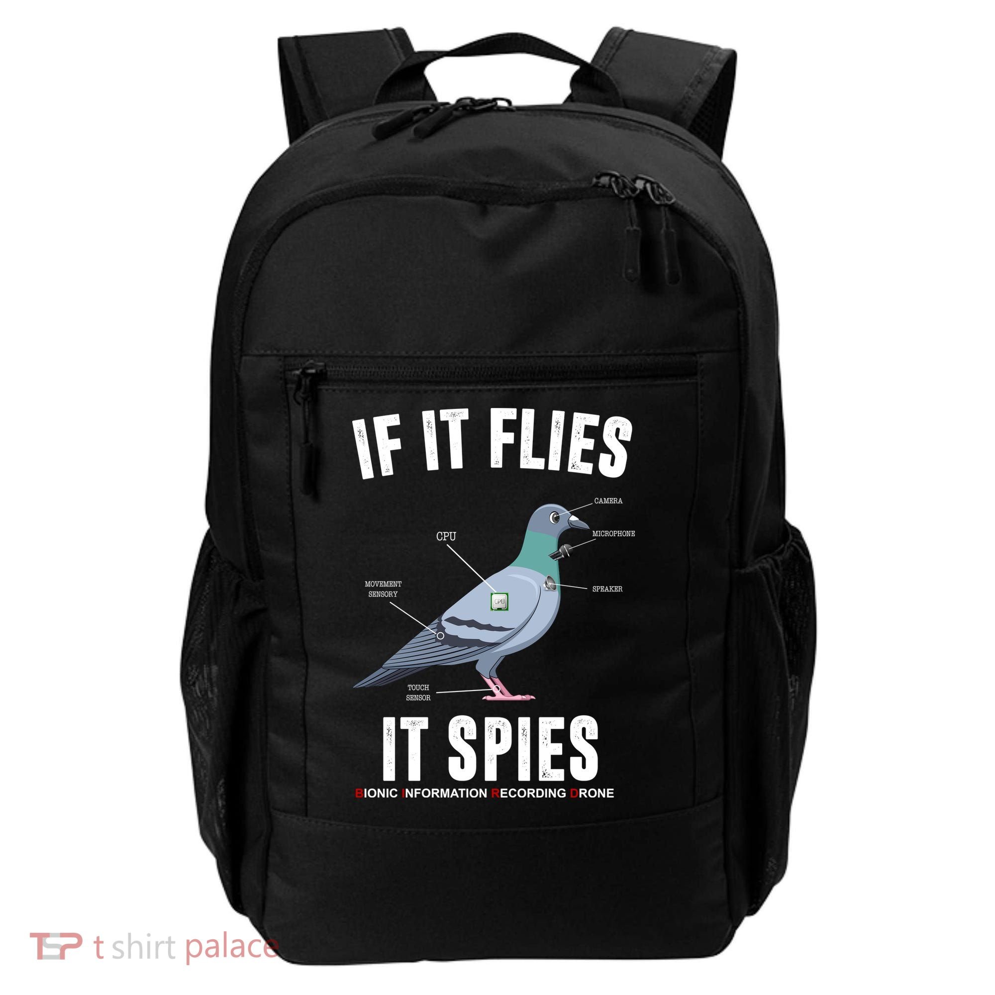 If It Flies It Spies Bionic Information Recording Drone Backpack