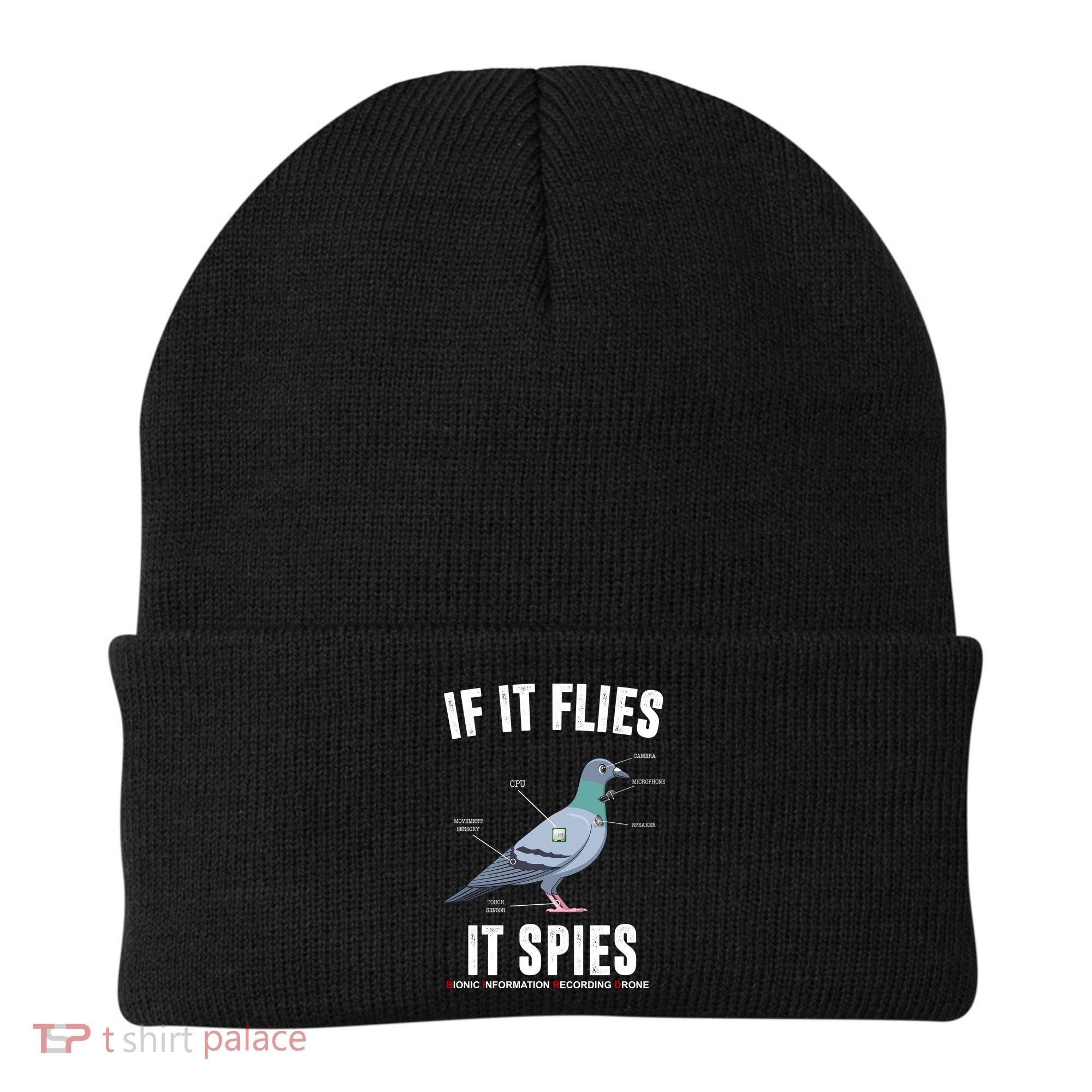 If It Flies It Spies Bionic Information Recording Drone Beanie