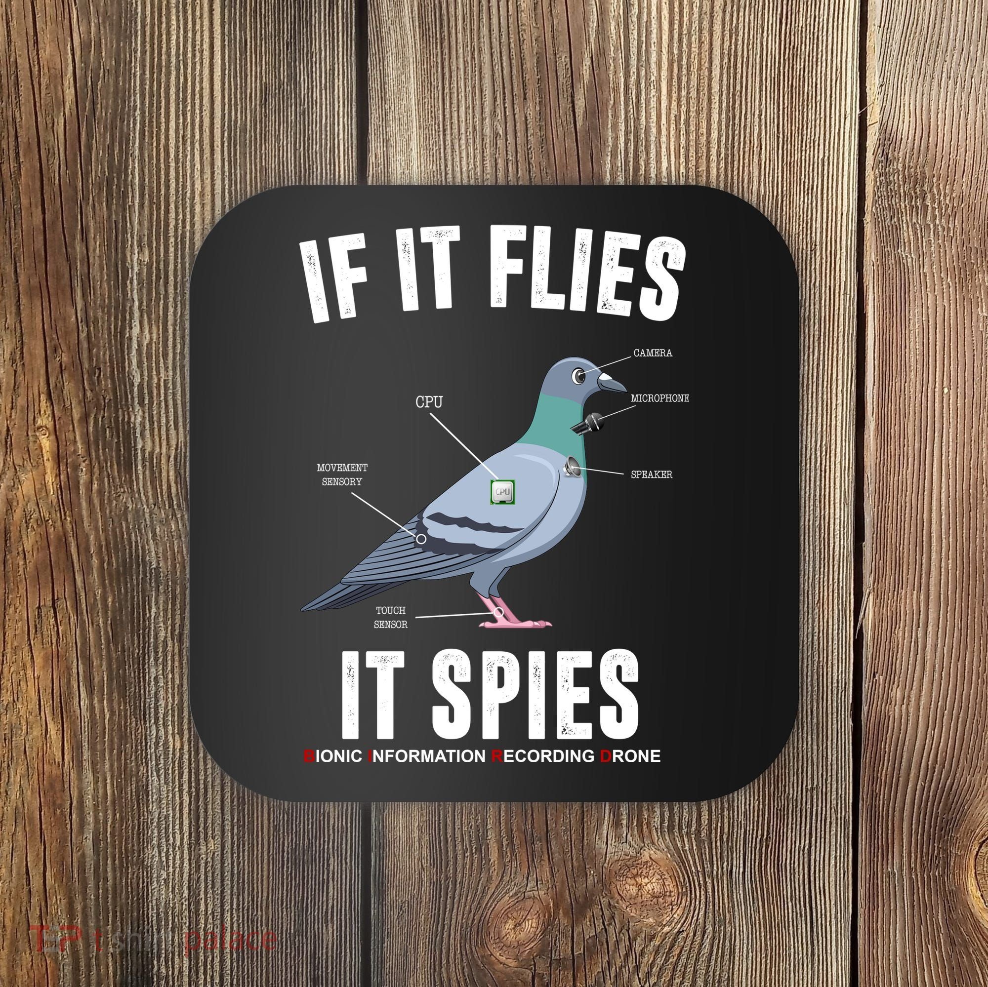 If It Flies It Spies Bionic Information Recording Drone Coaster