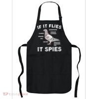 If It Flies It Spies Pigeon Anatomy Bird Funny Apron thumb 0