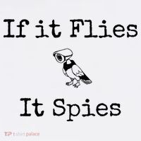 If It Flies It Spies Funny Bird Spy Hat thumb 2
