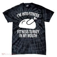 IM Into Fitness Funny Turkey Holiday Tie-Dye T-Shirt thumb 0