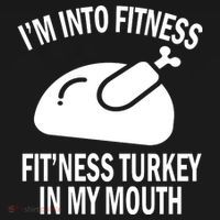 IM Into Fitness Funny Turkey Holiday Toddler Hoodie thumb 2