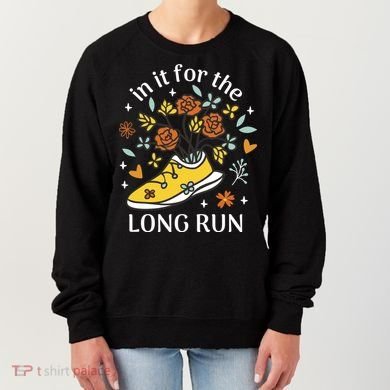 In It For The Long Run Floral Women's Sweatshirt