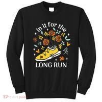 In It For The Long Run Floral Sweatshirt thumb 0