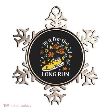 In It For The Long Run Floral Ornament