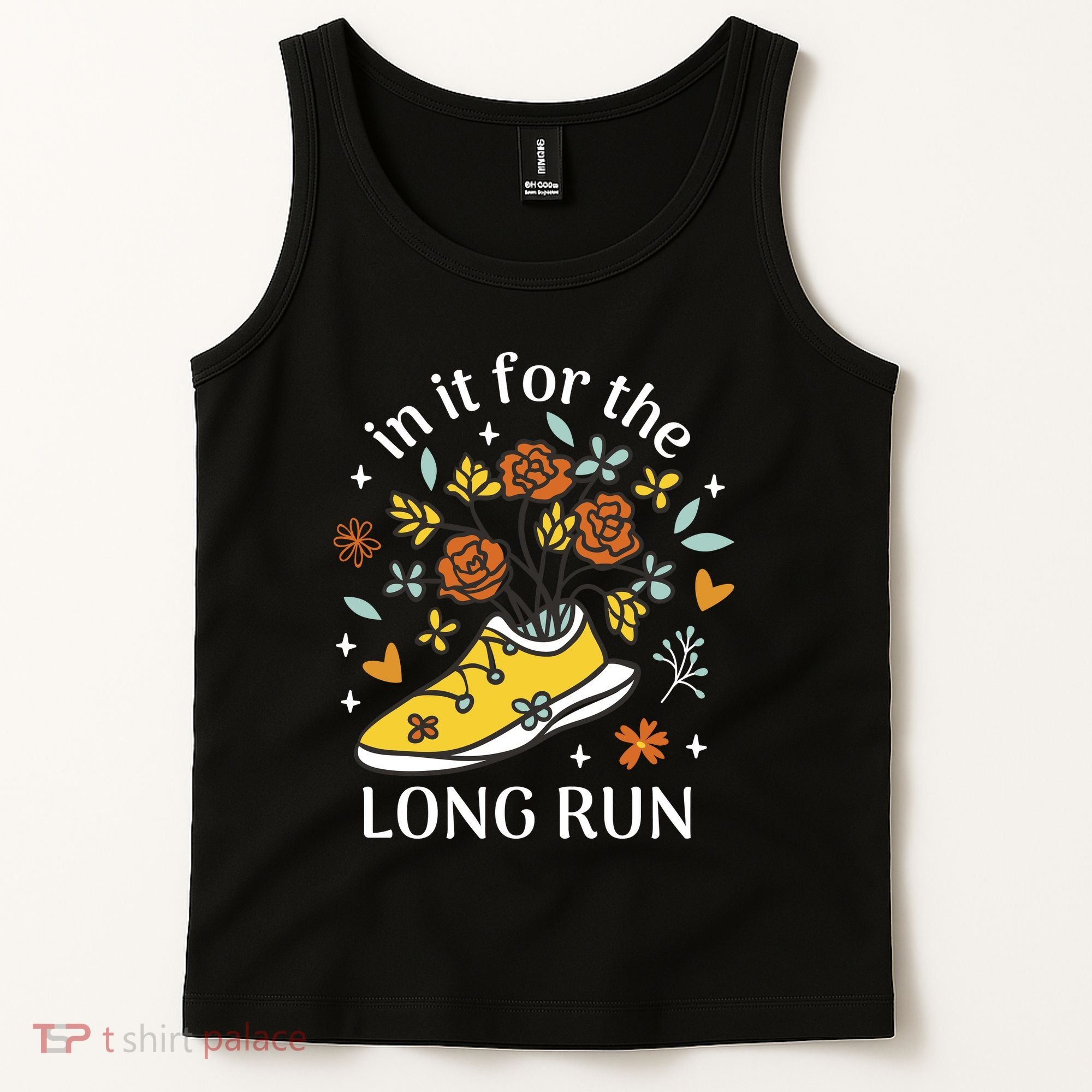 In It For The Long Run Floral Tank Top