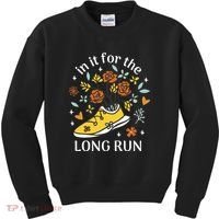 In It For The Long Run Floral Kids Sweatshirt thumb 0