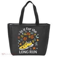 In It For The Long Run Floral Tote Bag thumb 0