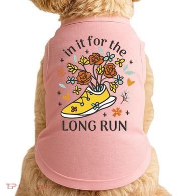 In It For The Long Run Floral Doggie Tank