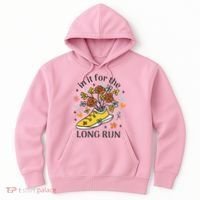 In It For The Long Run Floral Hoodie thumb 0