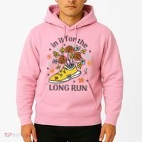 In It For The Long Run Floral Hoodie thumb 2