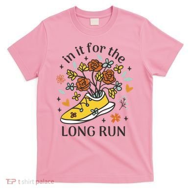 In It For The Long Run Floral T-Shirt