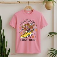 In It For The Long Run Floral T-Shirt thumb 2