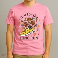 In It For The Long Run Floral T-Shirt thumb 3
