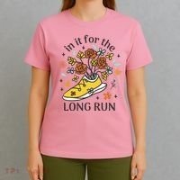 In It For The Long Run Floral T-Shirt thumb 4