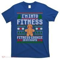 IM Into Fitness Cookie Gingerbread Ugly Christmas Sweater Great Gift T-Shirt thumb 0