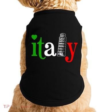 Italy Italian Flag Doggie Tank