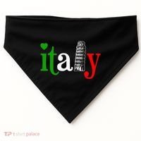Italy Italian Flag USA-Made Doggie Bandana thumb 0