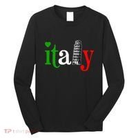 Italy Italian Flag Long Sleeve Shirt thumb 0