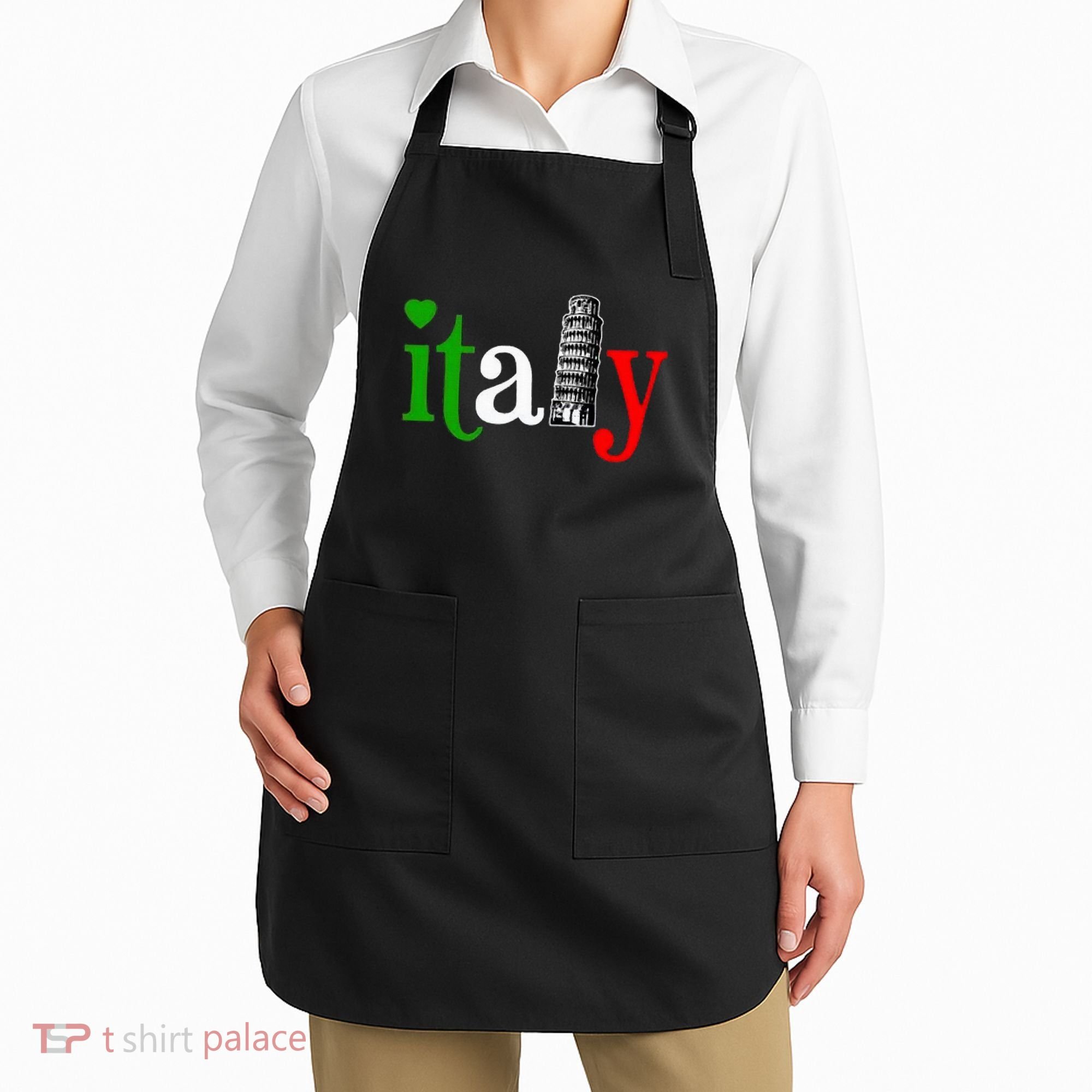 Italy Italian Flag Apron
