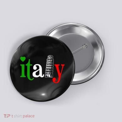 Italy Italian Flag Button