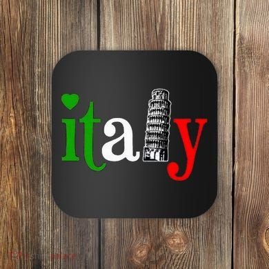 Italy Italian Flag Coaster