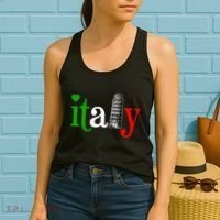 Italy Italian Flag Women's Tank Top thumb 2