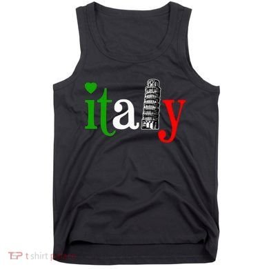 Italy Italian Flag Tank Top