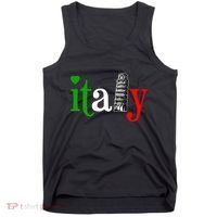Italy Italian Flag Tank Top thumb 0