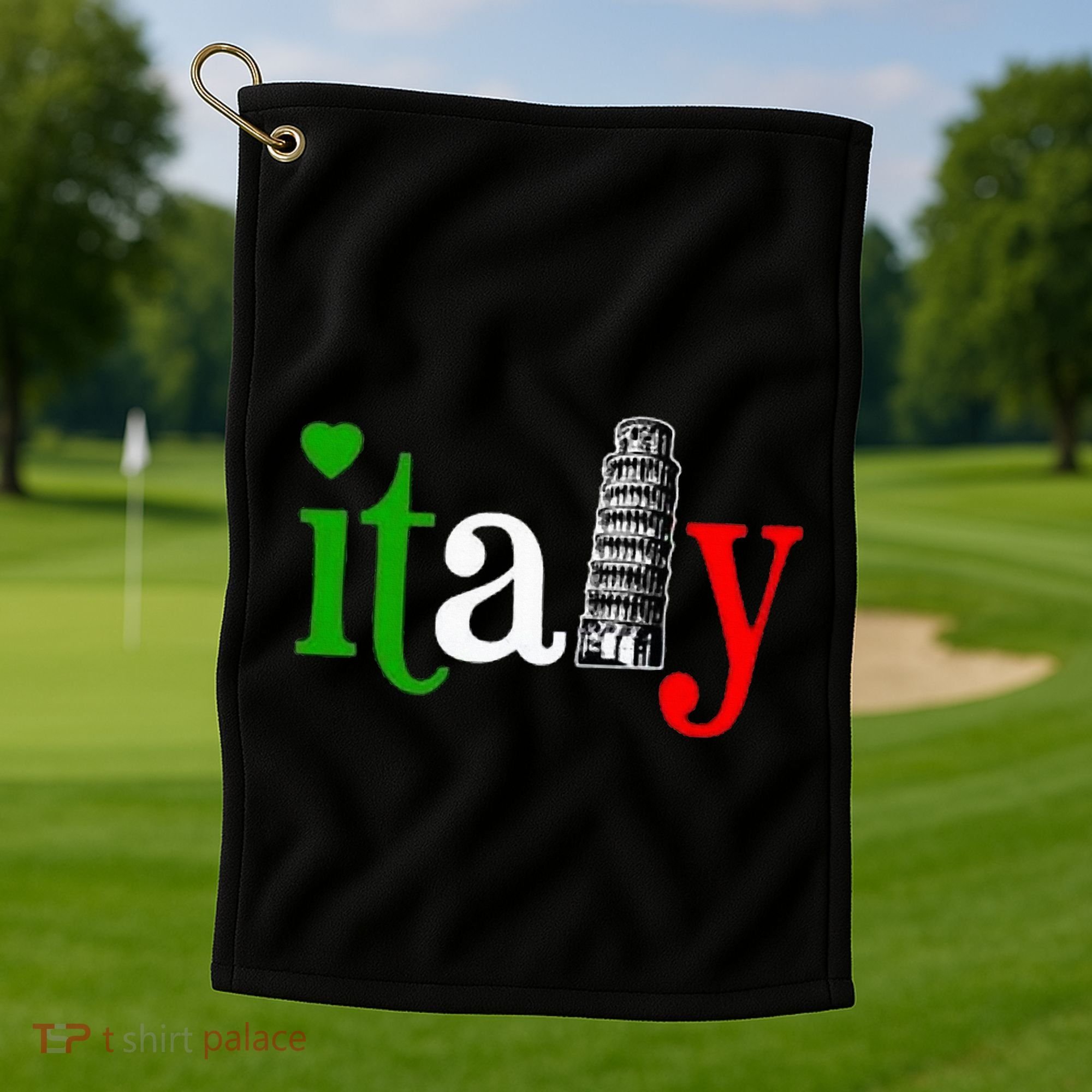 Italy Italian Flag Golf Towel