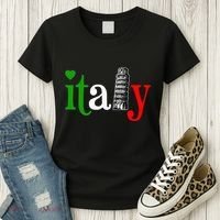 Italy Italian Flag Women's T-Shirt thumb 3
