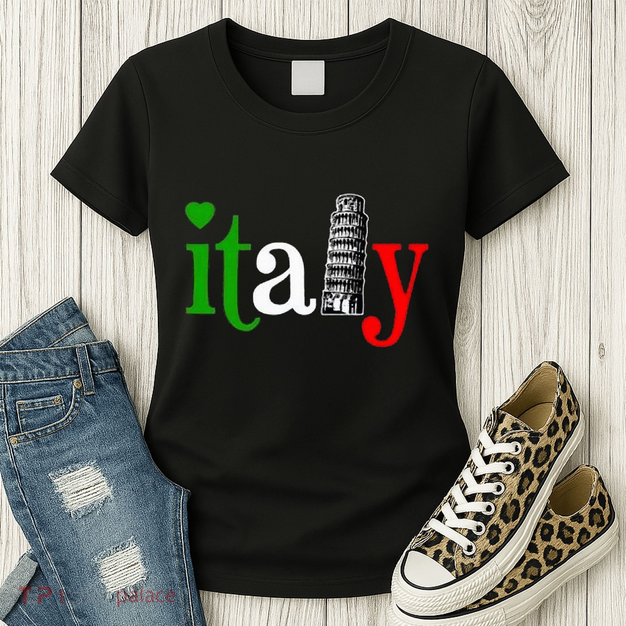 Italy Italian Flag Women's T-Shirt