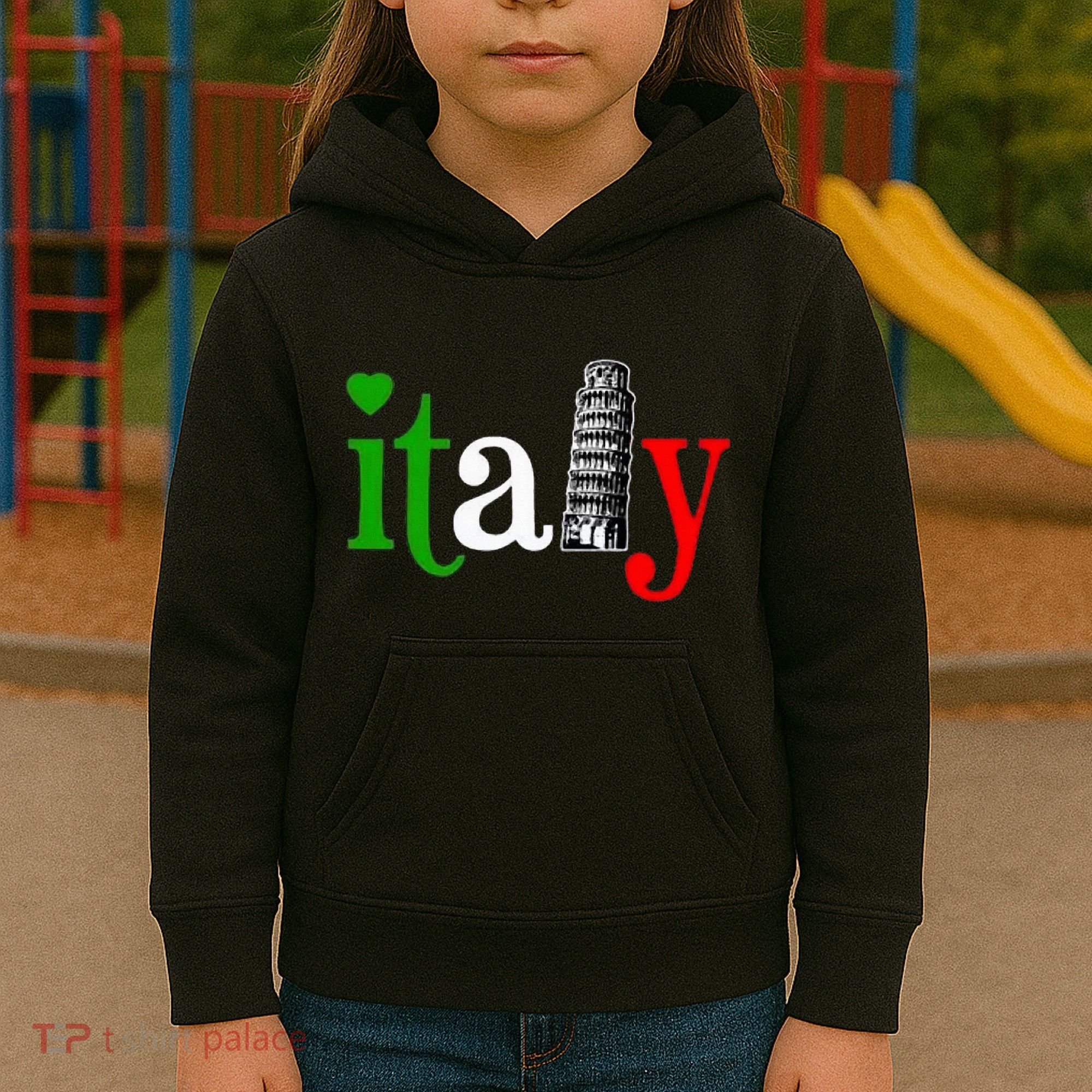 Italy Italian Flag Kids Hoodie